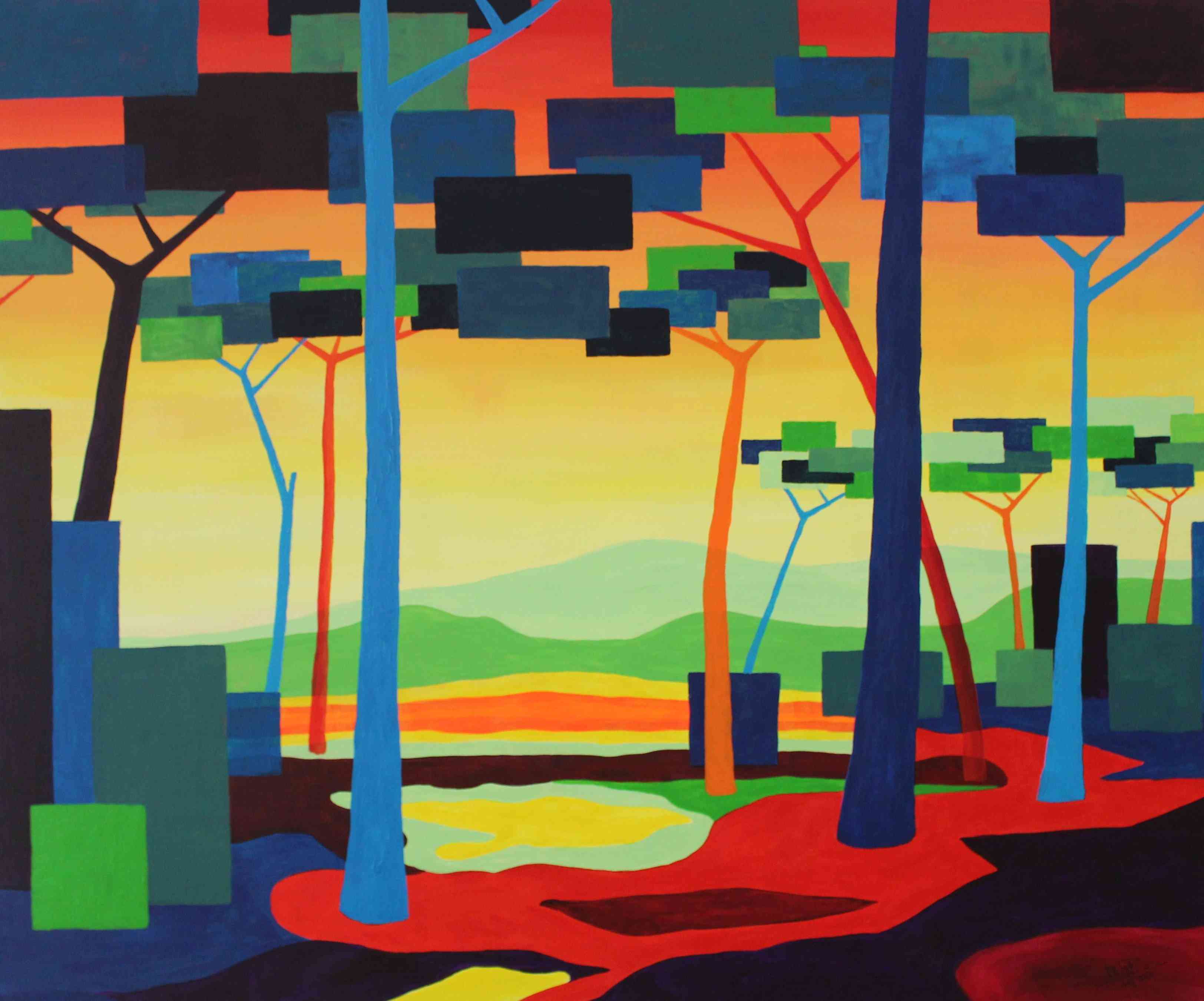 Ete XL, schilderij van Marlouke San Giorgi